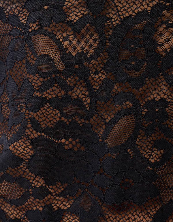 Kanten Top Zwart SHOEBY WOMEN