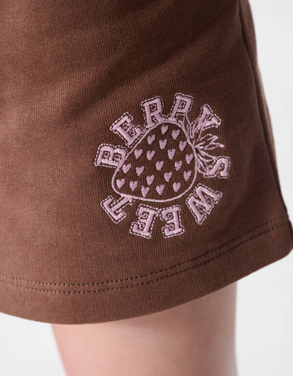 Washed Strawberry Short Bruin SHOEBY GIRLS
