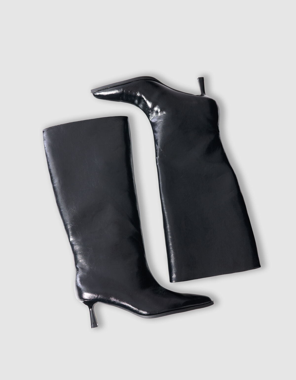 Shiny Laarzen Zwart SHOEBY SHOES
