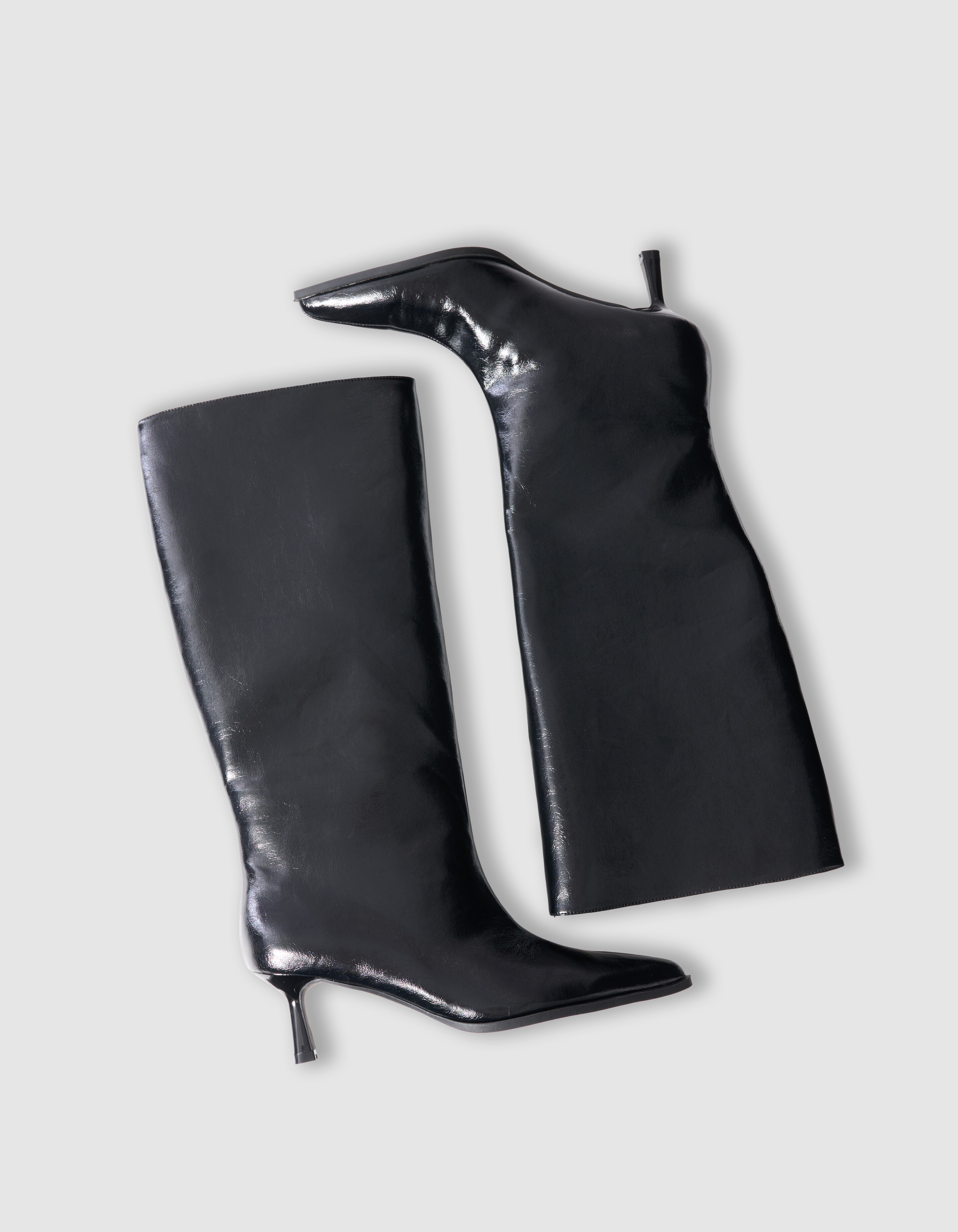 Shiny Laarzen Zwart SHOEBY SHOES