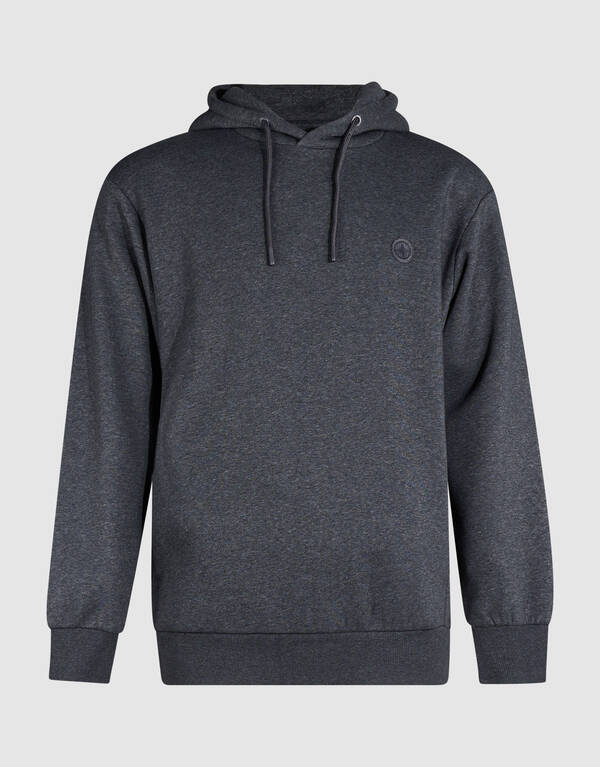 Embroidery Hoodie Donkergrijs SHOEBY MEN