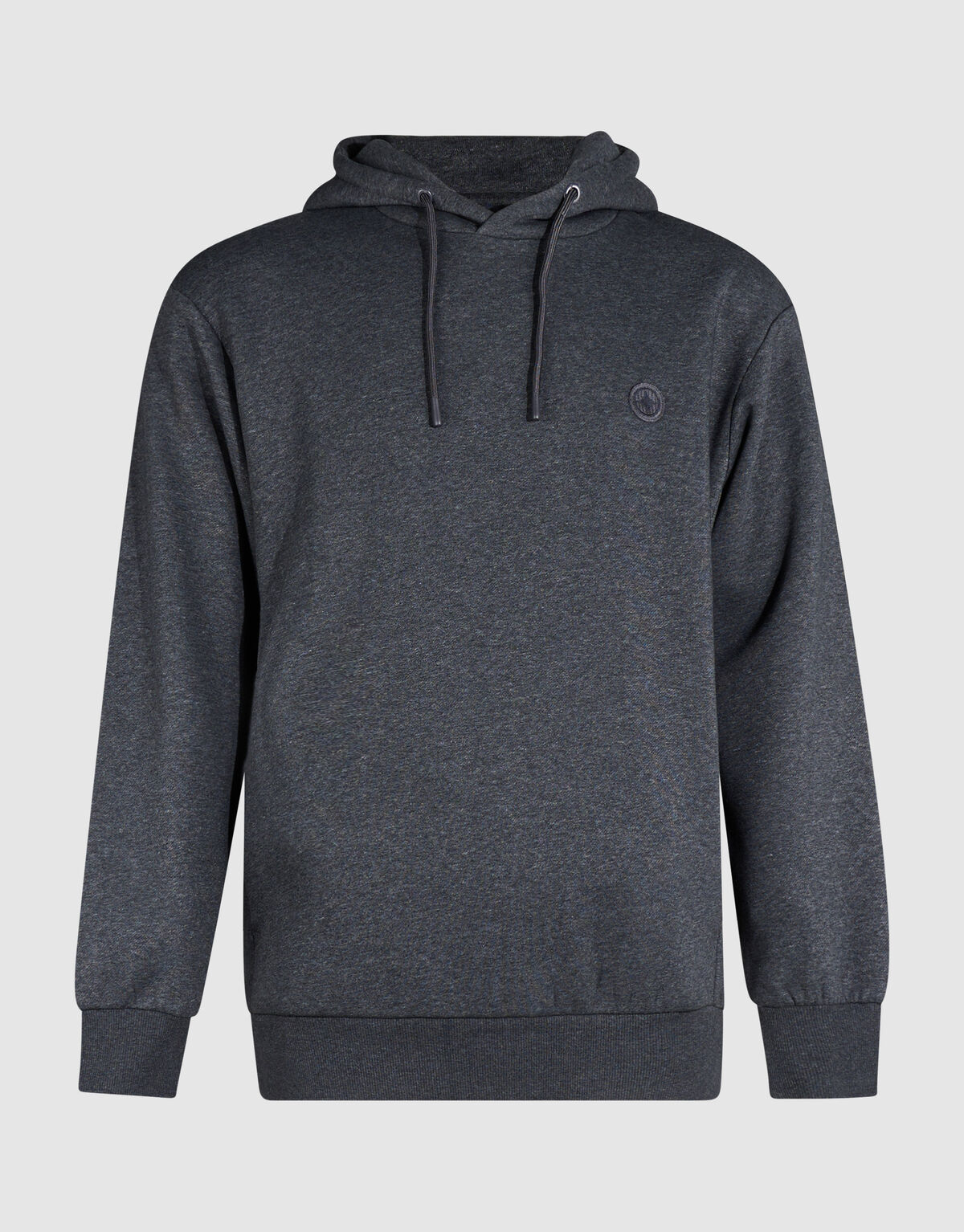 Embroidery Hoodie Donkergrijs SHOEBY MEN
