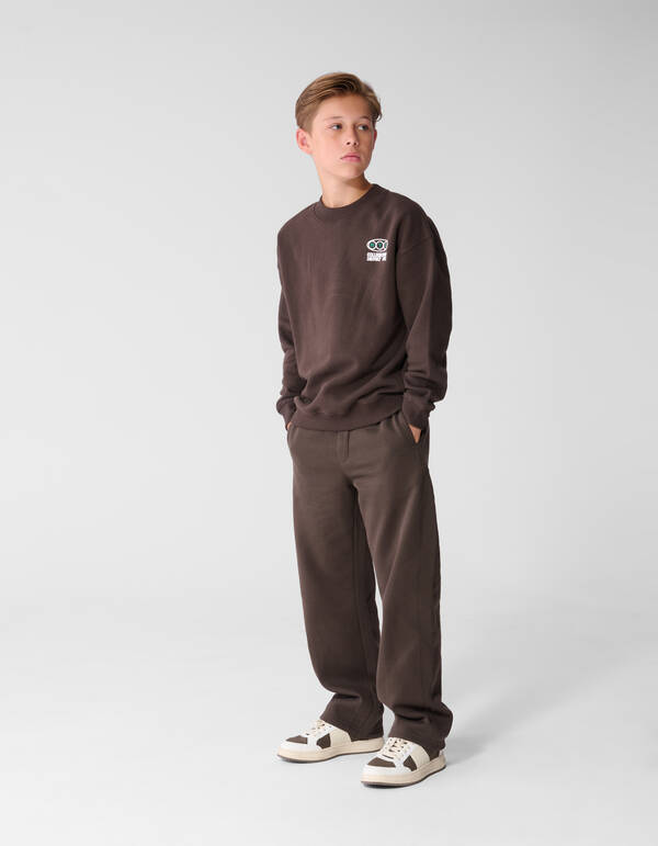 Barrel Fit Jogger Bruin SHOEBY BOYS