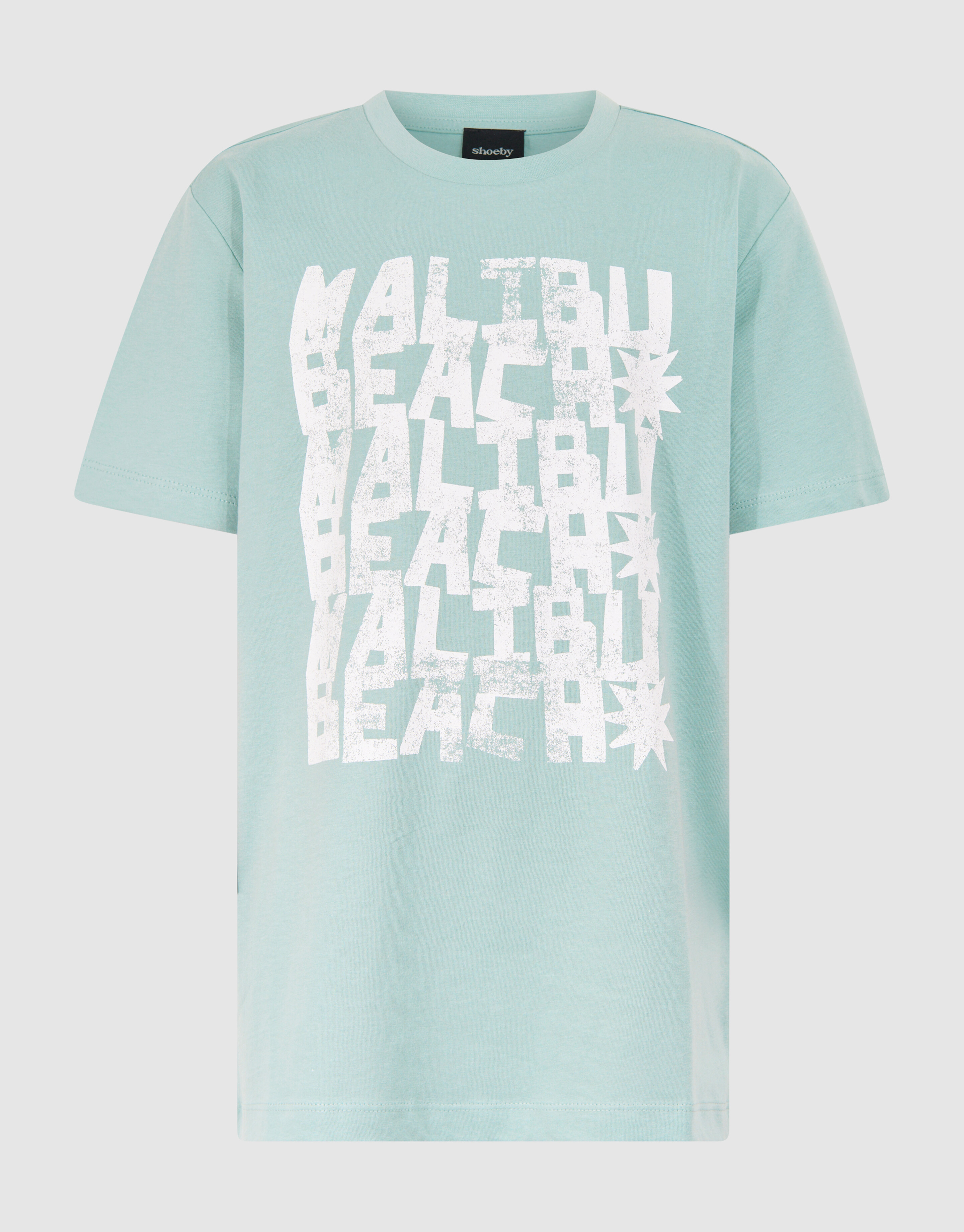 Malibu T-shirt Blauw SHOEBY BOYS