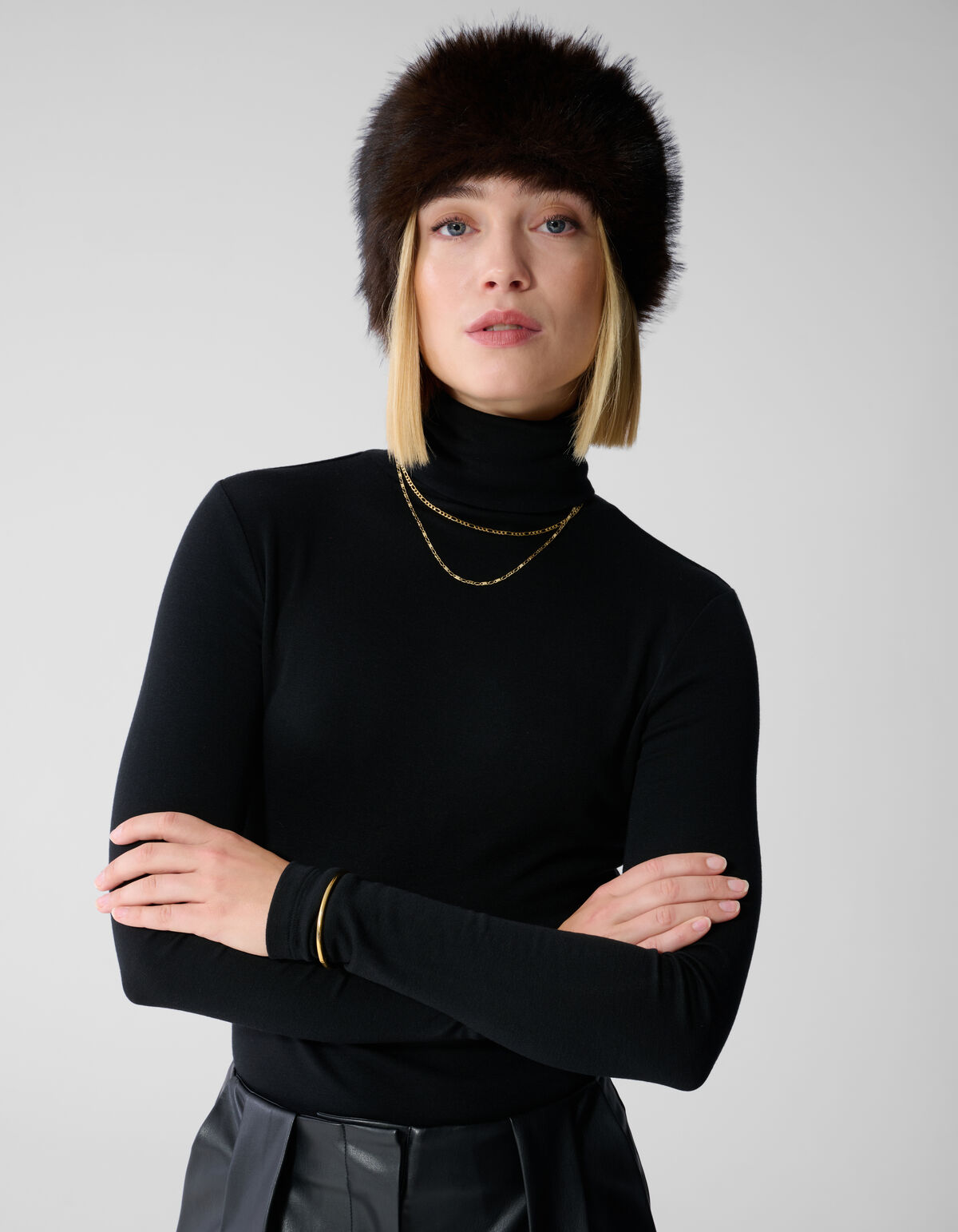 Faux Fur Haarband Donkerbruin By Lonneke SHOEBY ACCESSOIRES