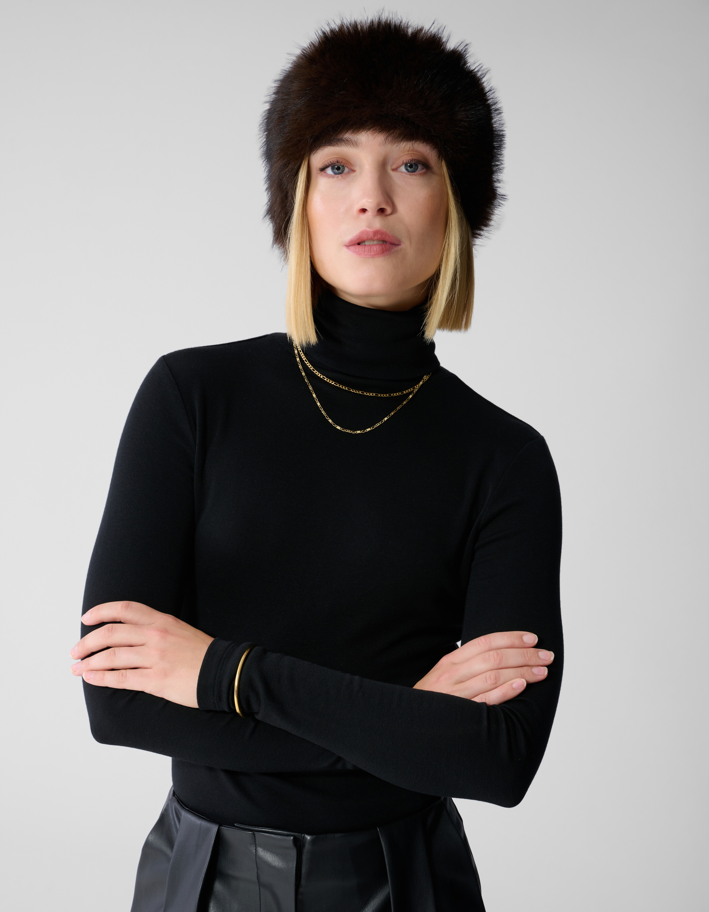 Faux Fur Haarband Donkerbruin By Lonneke SHOEBY ACCESSOIRES
