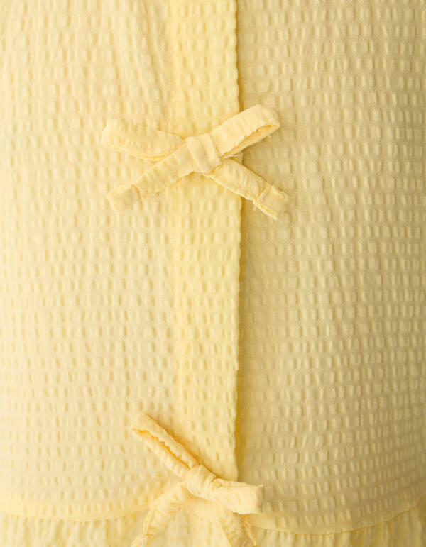 Strik Stripe Blouse Lichtgeel SHOEBY GIRLS