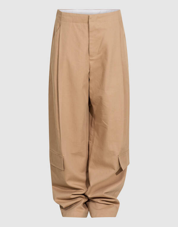 Cargo Broek Zand SHOEBY GIRLS