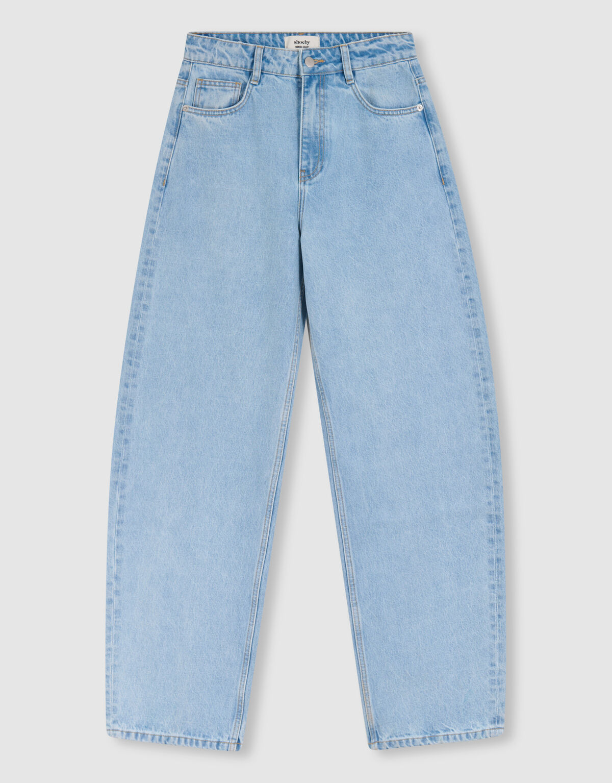 Barrel Fit Jeans Bleached By Monica SHOEBY WOMEN