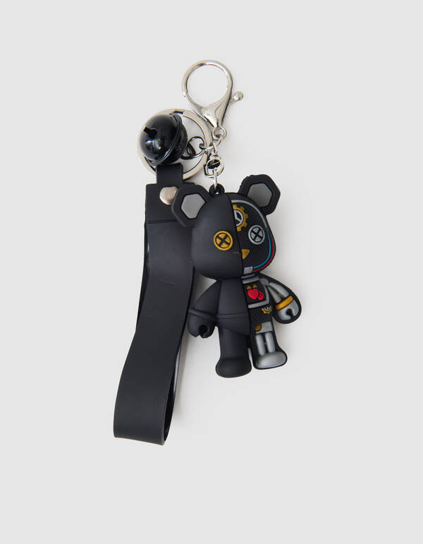 Split Beer Sleutelhanger Zwart SHOEBY ACCESSOIRES