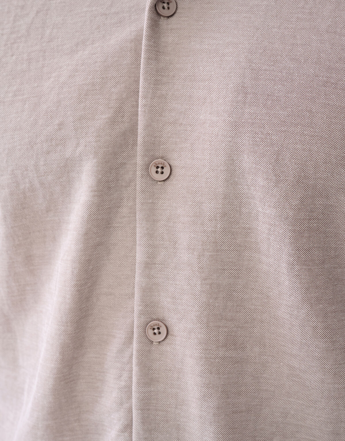 Pique Shirt Lichtbruin SHOEBY MEN