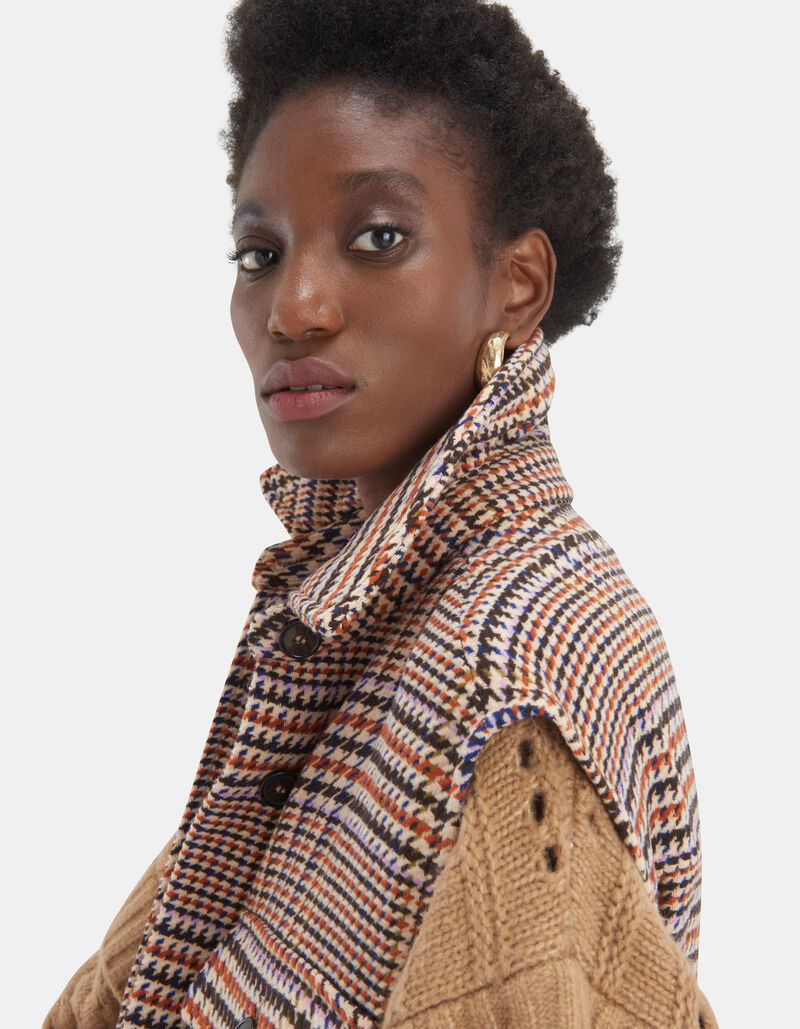 Fringe Sleeveless Gilet