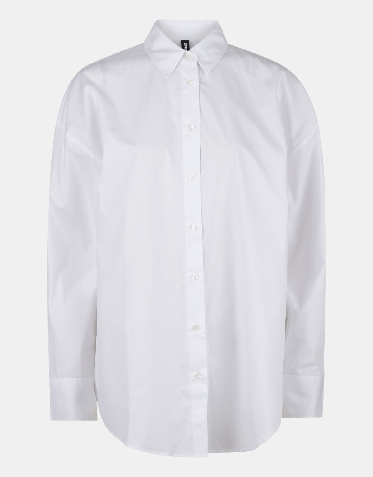 Classic Poplin Blouse Wit EKSEPT
