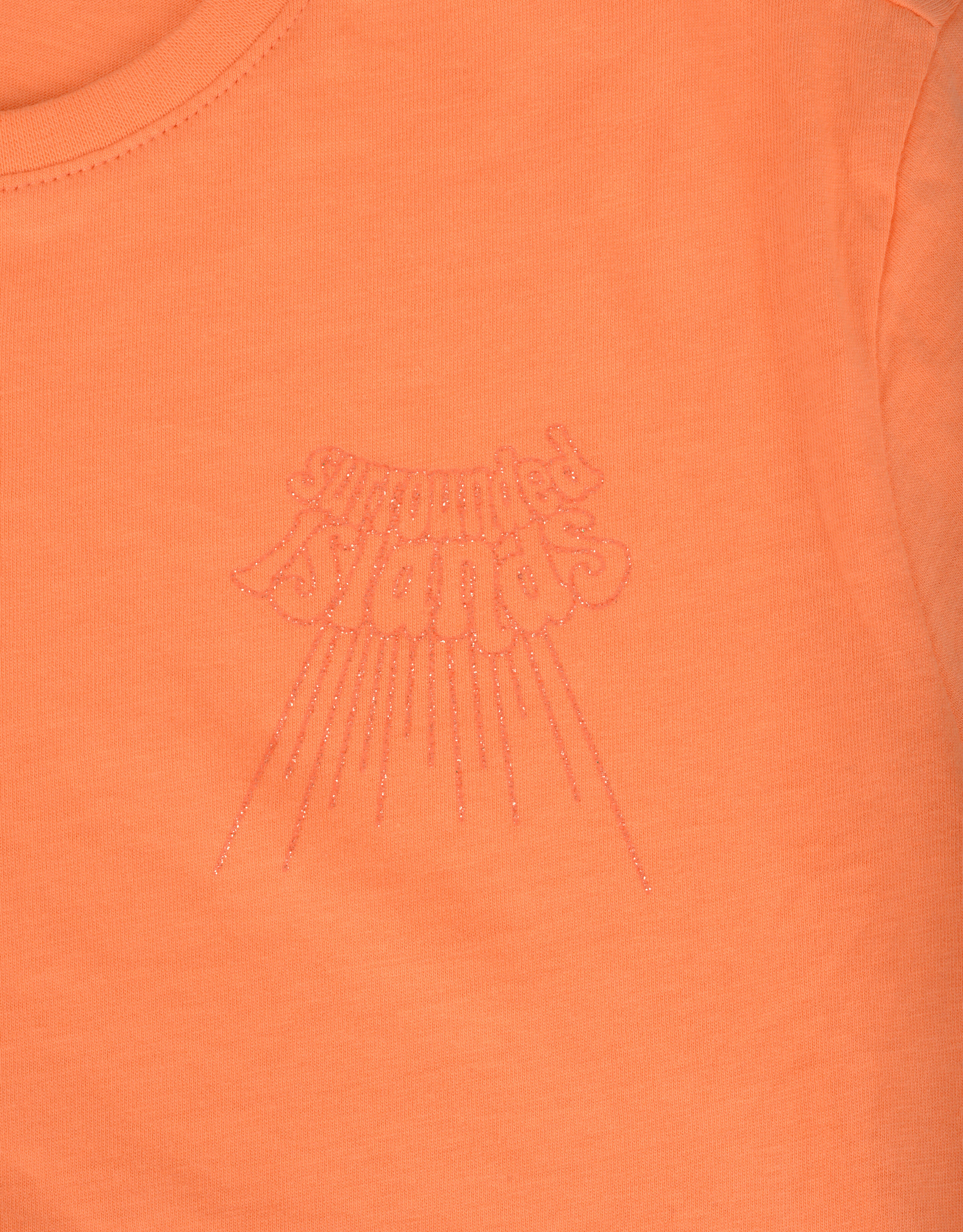 Coloured Island T-shirt Oranje JILL&MITCH