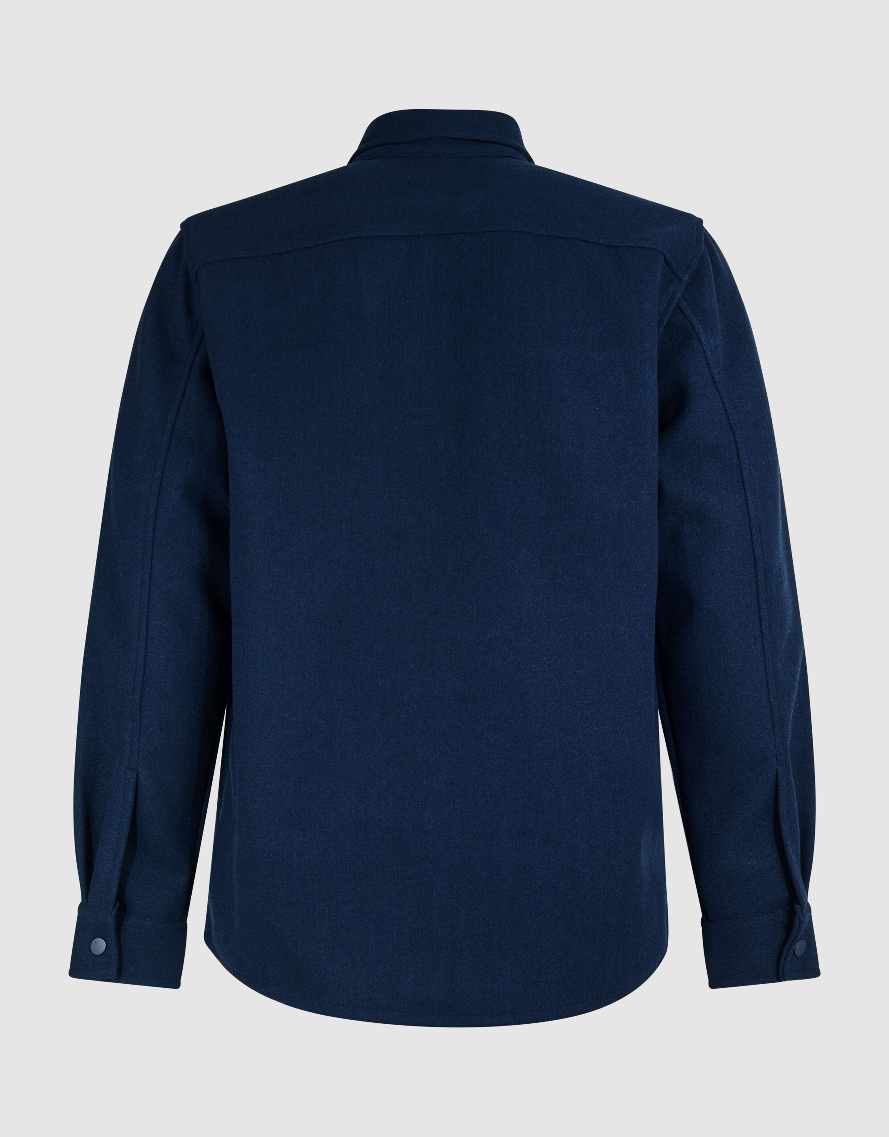 Soft Zip Overshirt Donkerblauw SHOEBY MEN