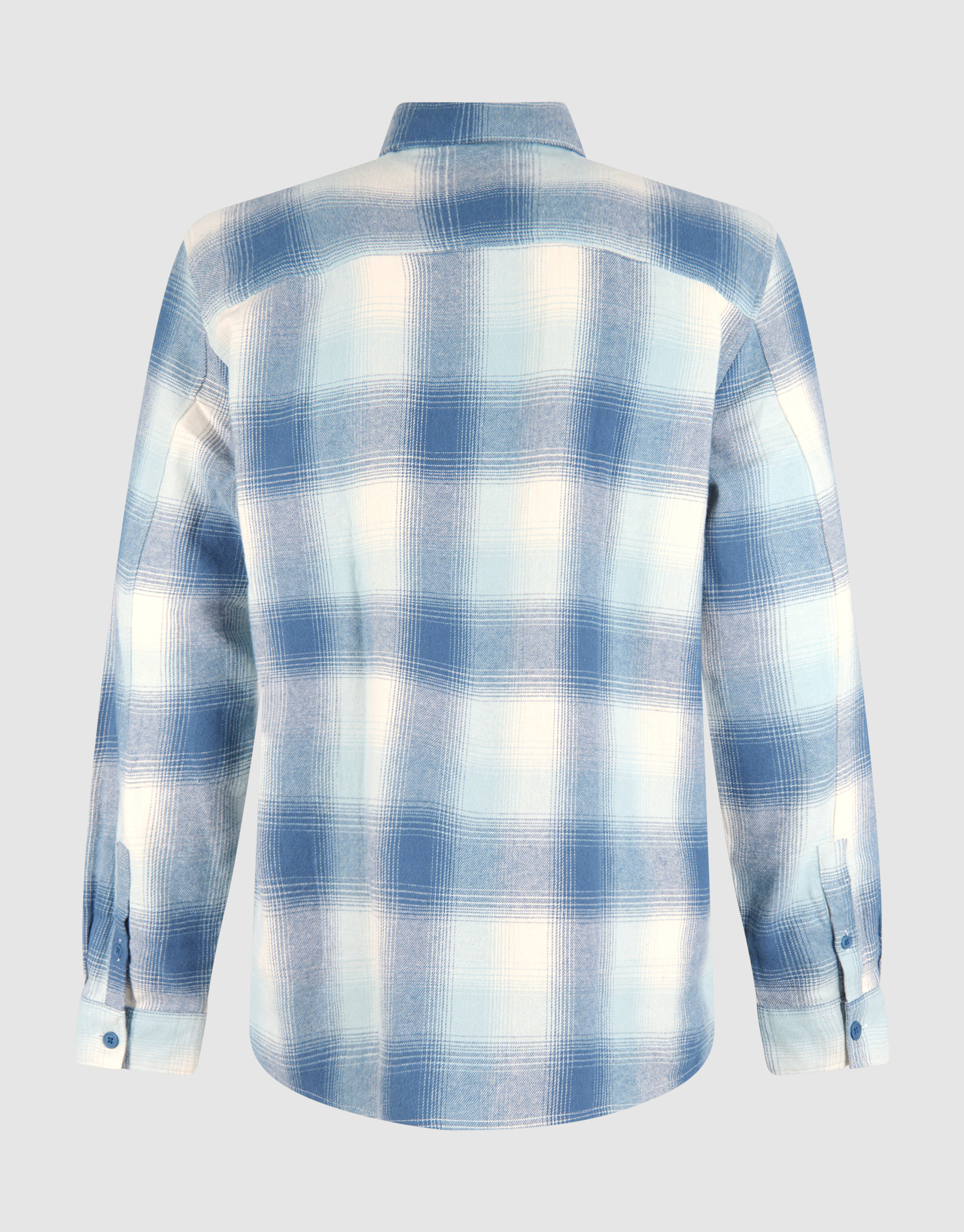 Ruiten Overhemd Blauw SHOEBY MEN