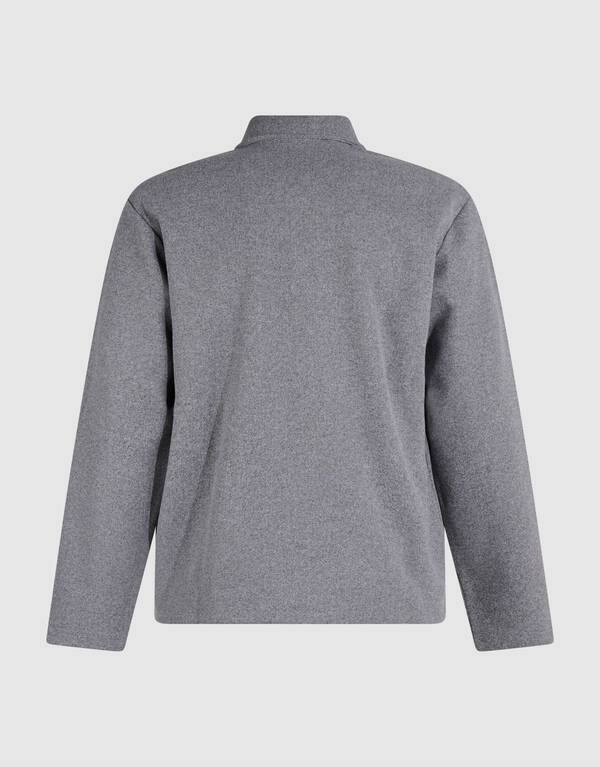Melange Overshirt Grijs SHOEBY MEN