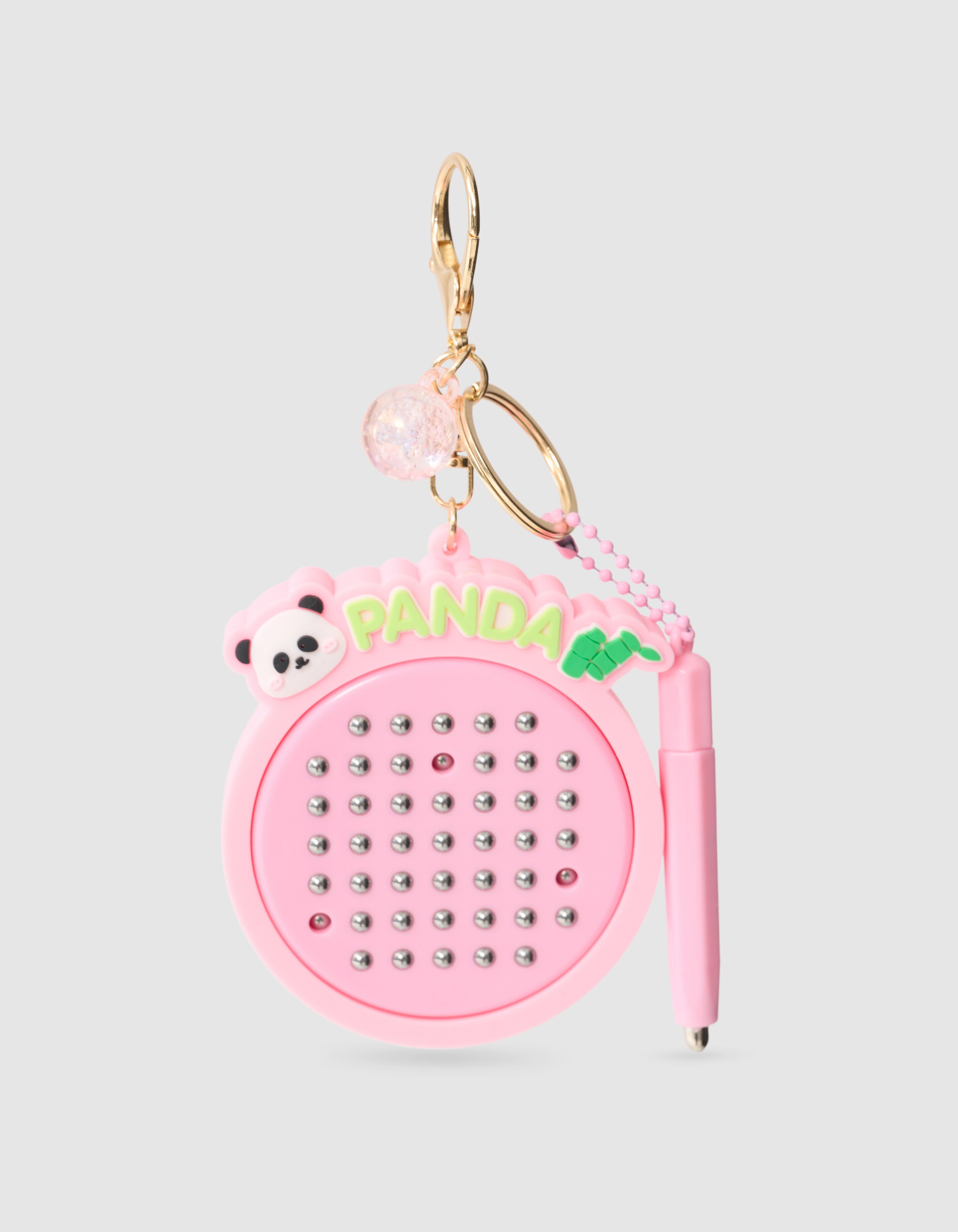 Panda Ball Sleutelhanger Roze SHOEBY ACCESSOIRES