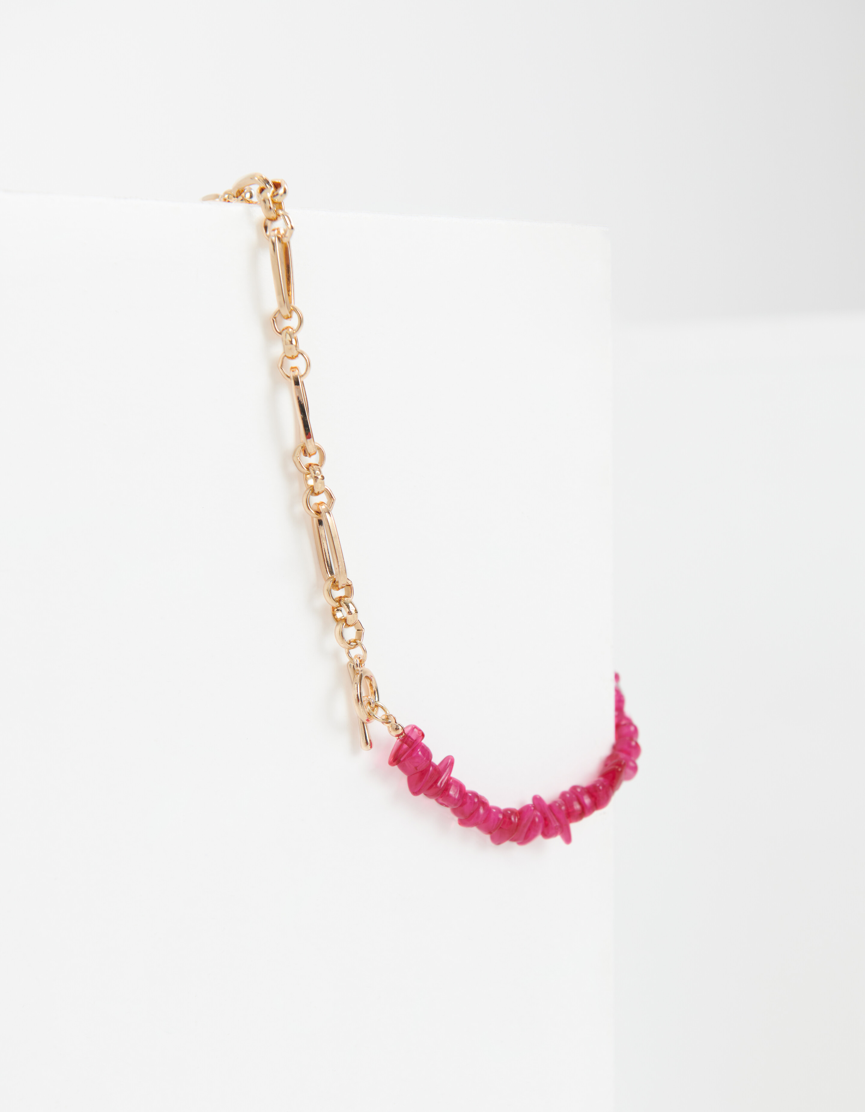 Fucsia Statement Ketting ACCESSOIRES SHOEBY