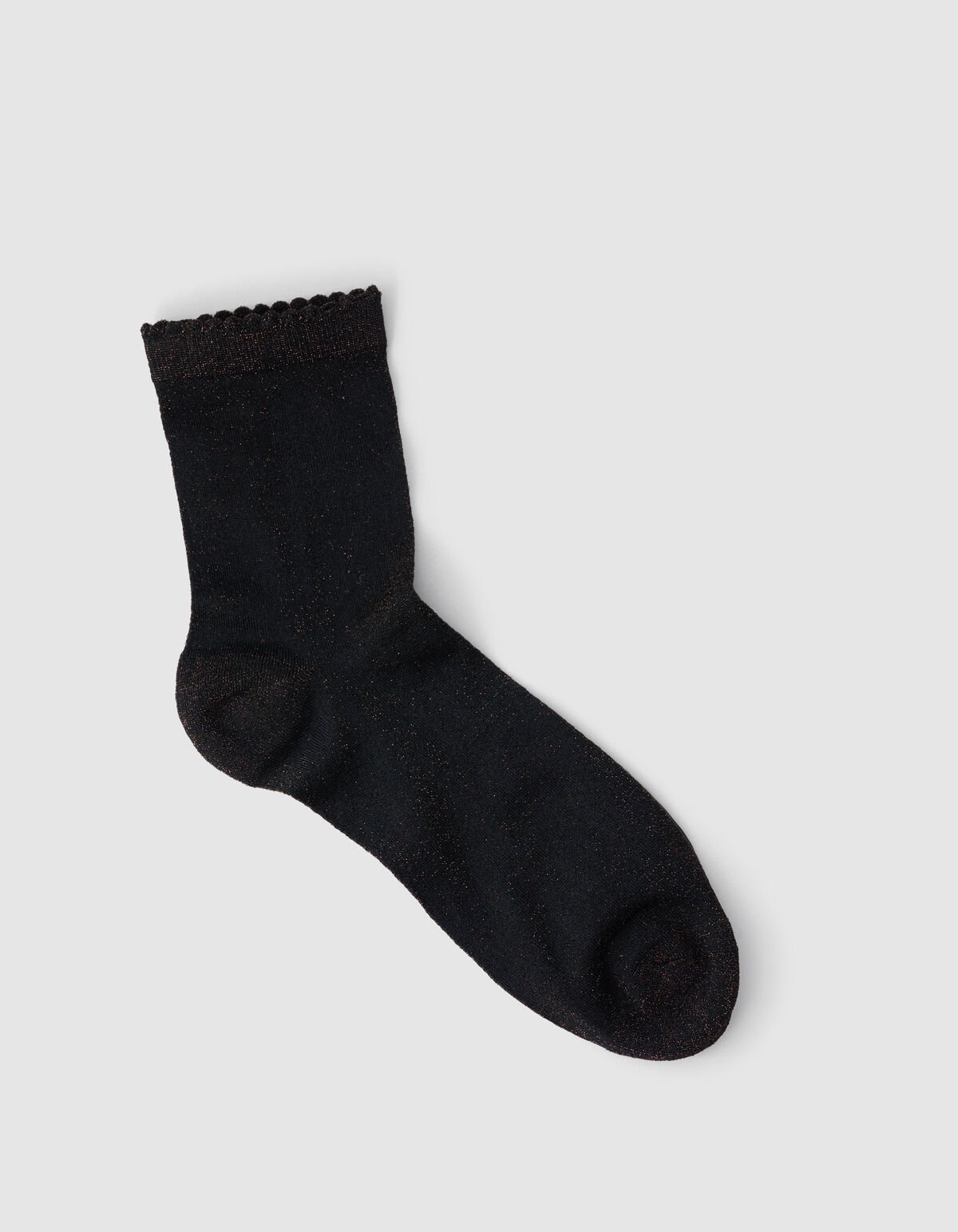 Glitter Sokken Bruin SHOEBY ACCESSOIRES