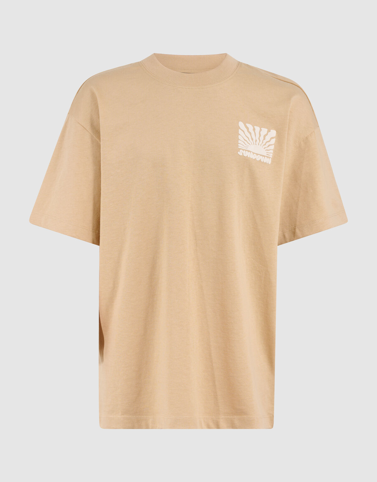 Sun Artwork T-shirt Beige SHOEBY BOYS