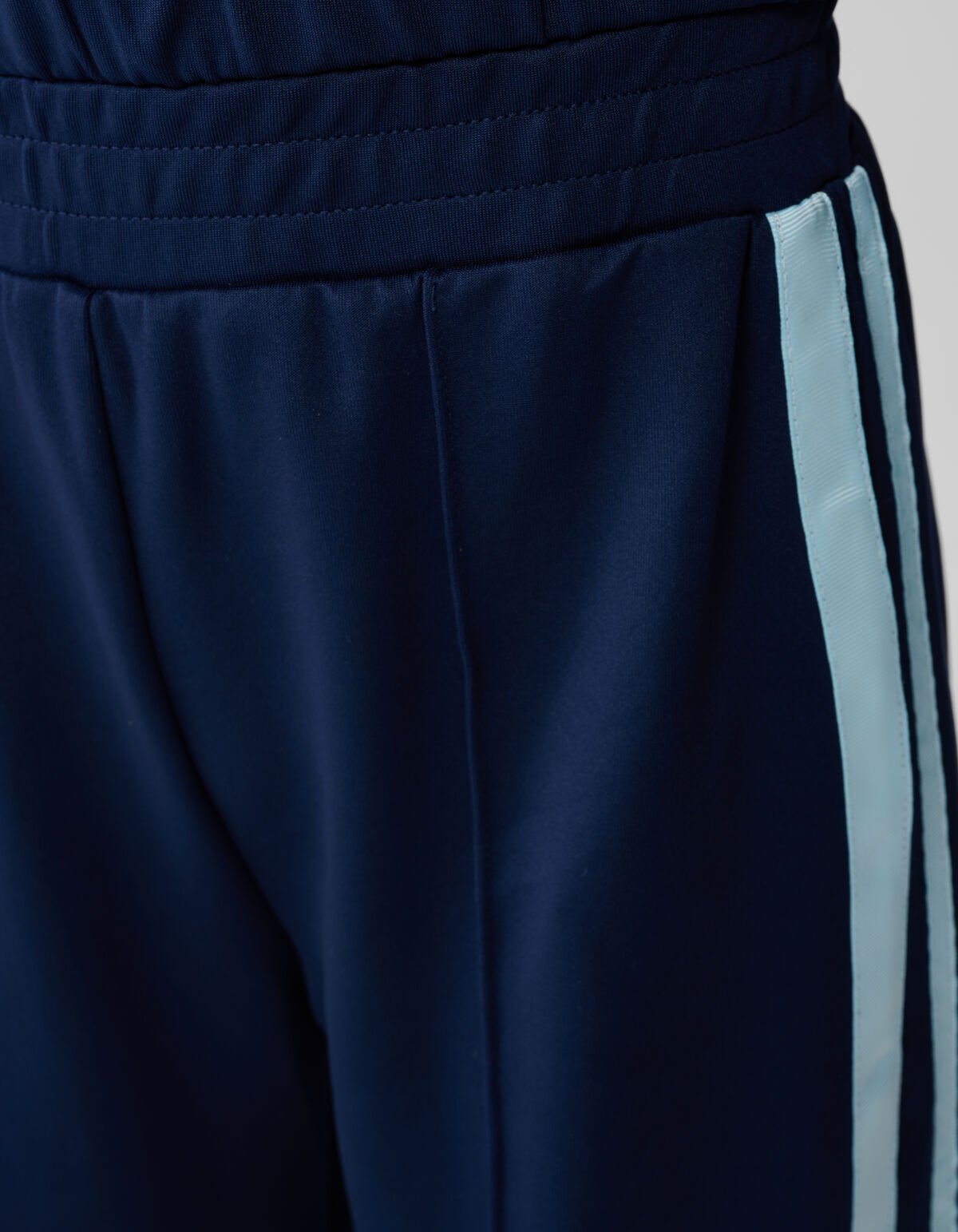 Sporty Wide Leg Broek Donkerblauw SHOEBY GIRLS