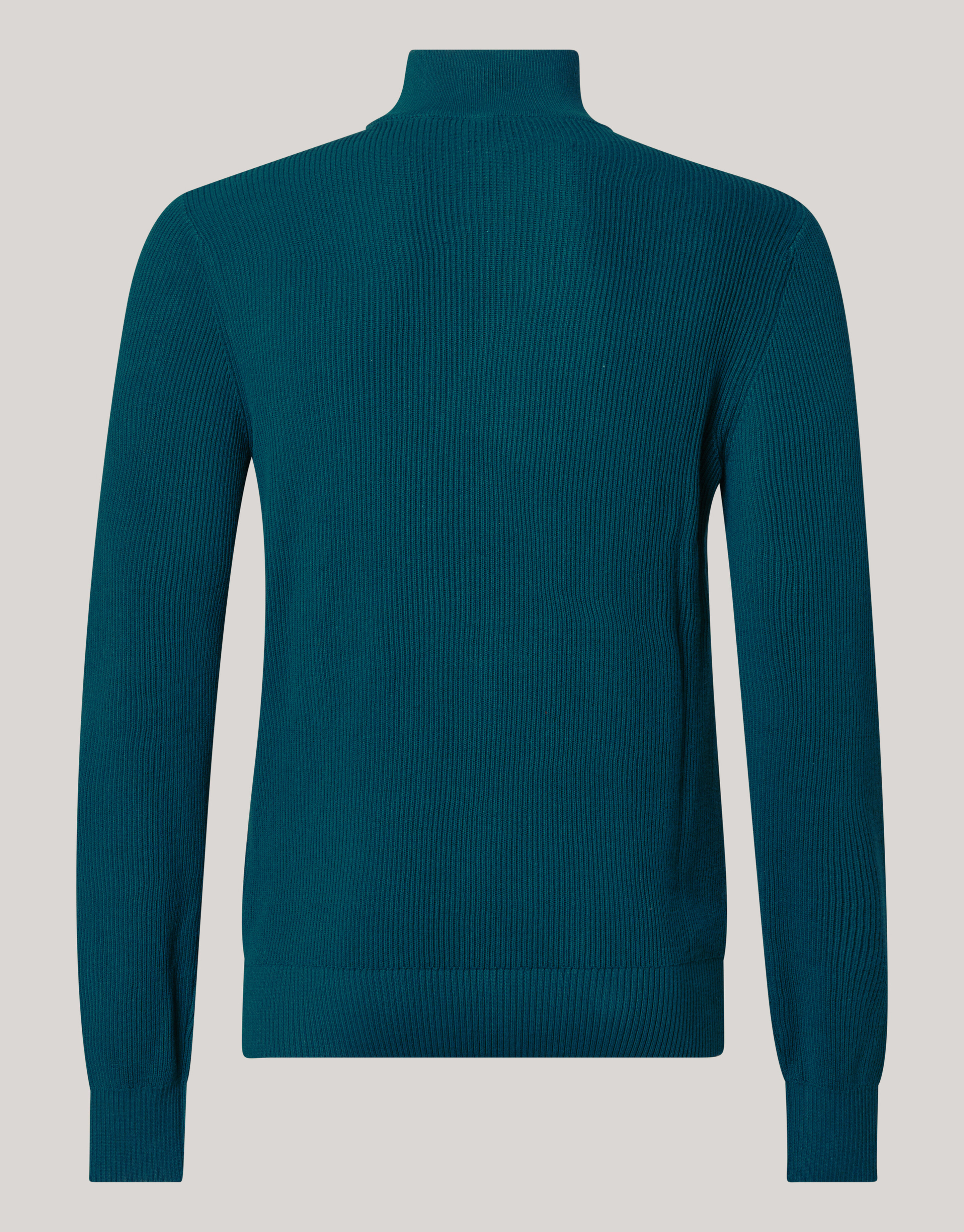 Zipper Trui Donkergroen SHOEBY MEN