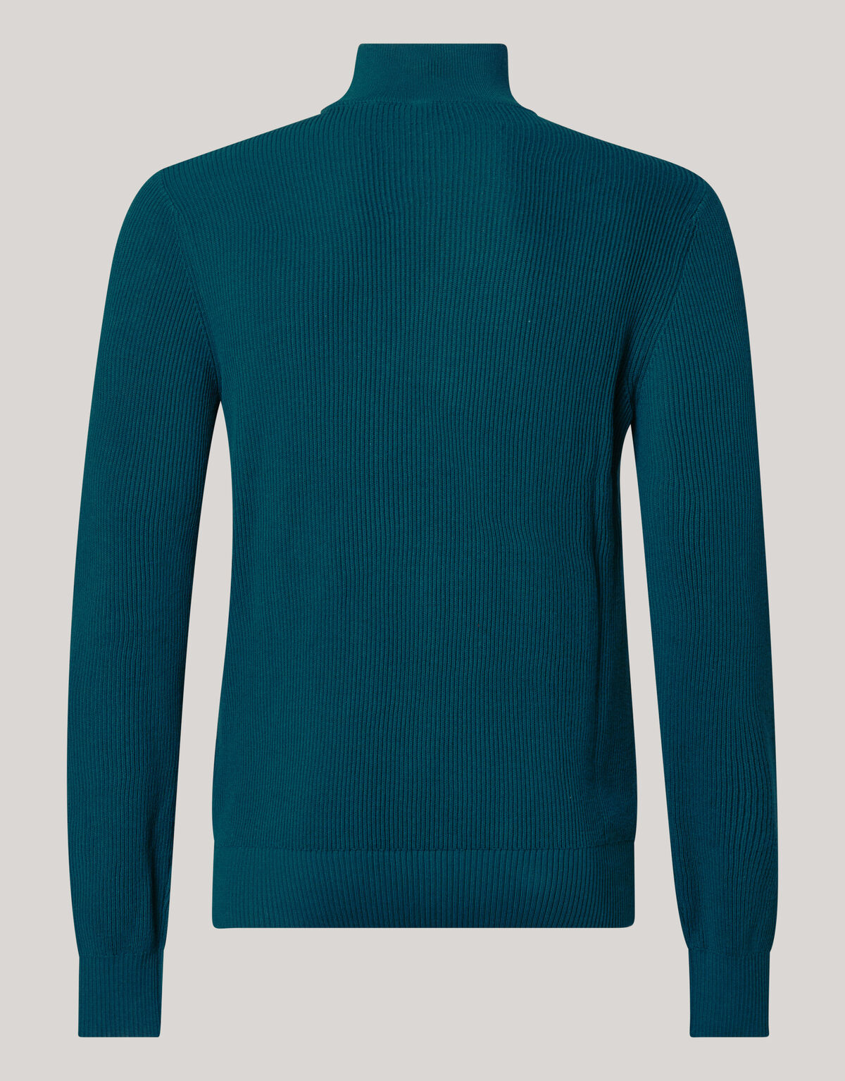 Zipper Trui Donkergroen SHOEBY MEN