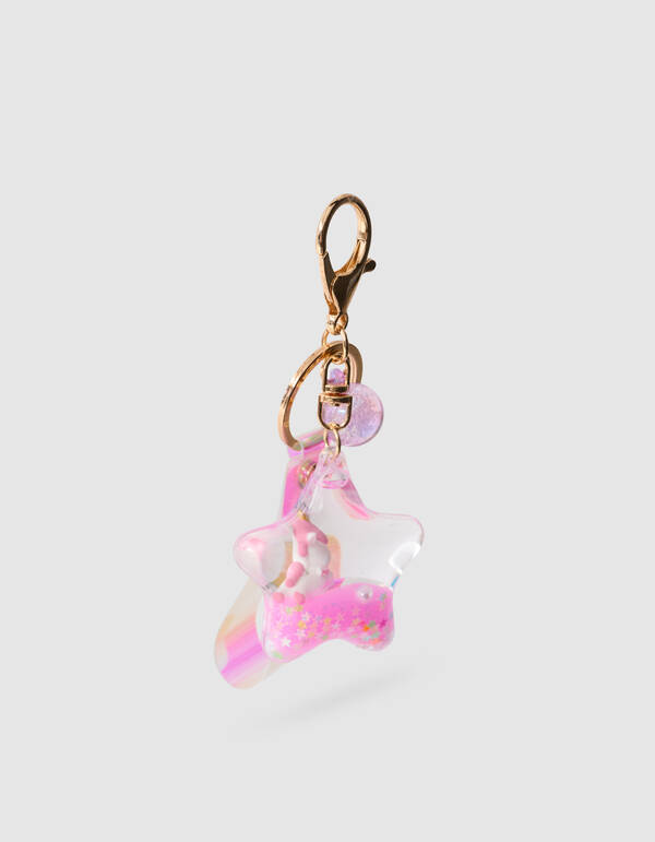 Unicorn Sleutelhanger Roze SHOEBY ACCESSOIRES