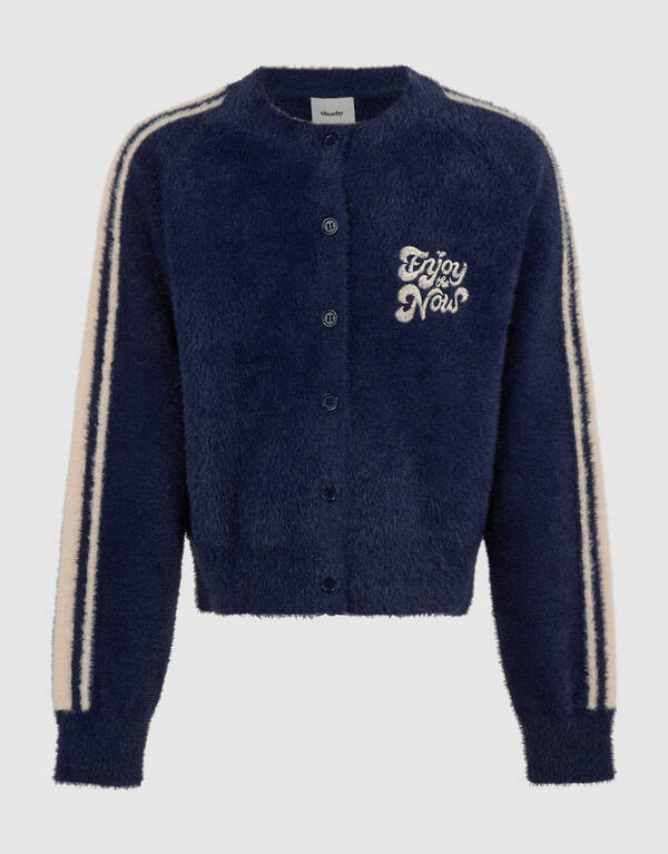Hairy Sporty Vest Donkerblauw SHOEBY GIRLS