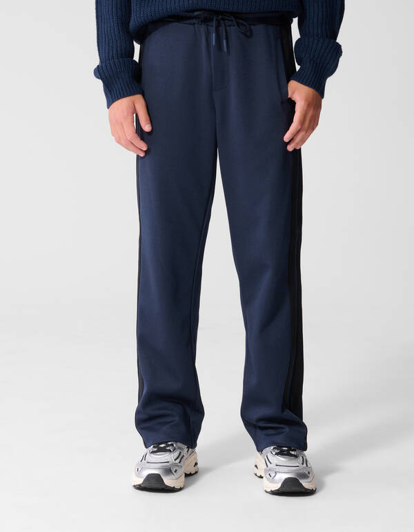 Tracksuit Wide Leg Fit Broek Donkerblauw SHOEBY BOYS