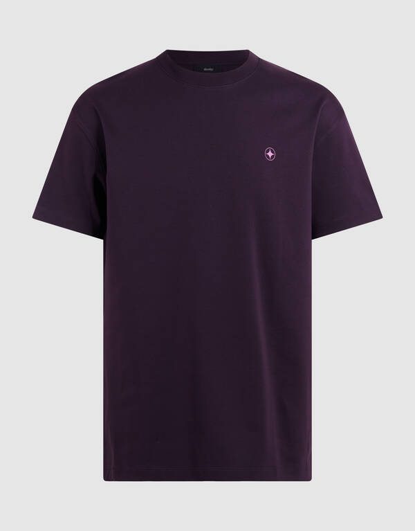 Spark Artwork T-shirt Donkerrood SHOEBY MEN