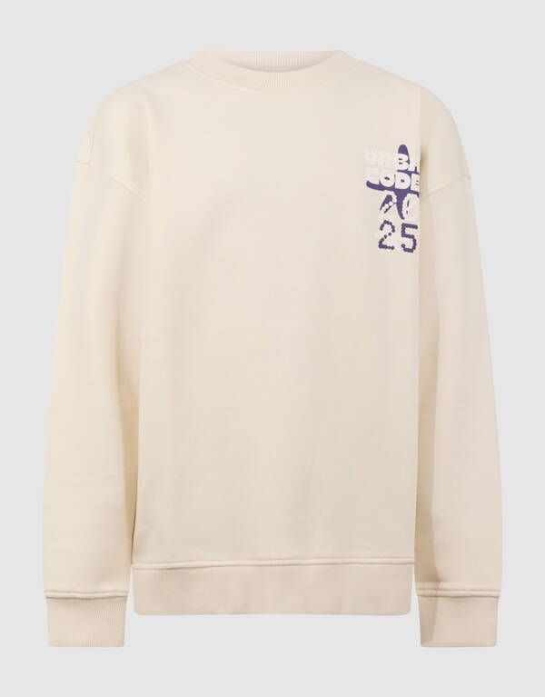 Urban Artwork Sweater Beige SHOEBY BOYS
