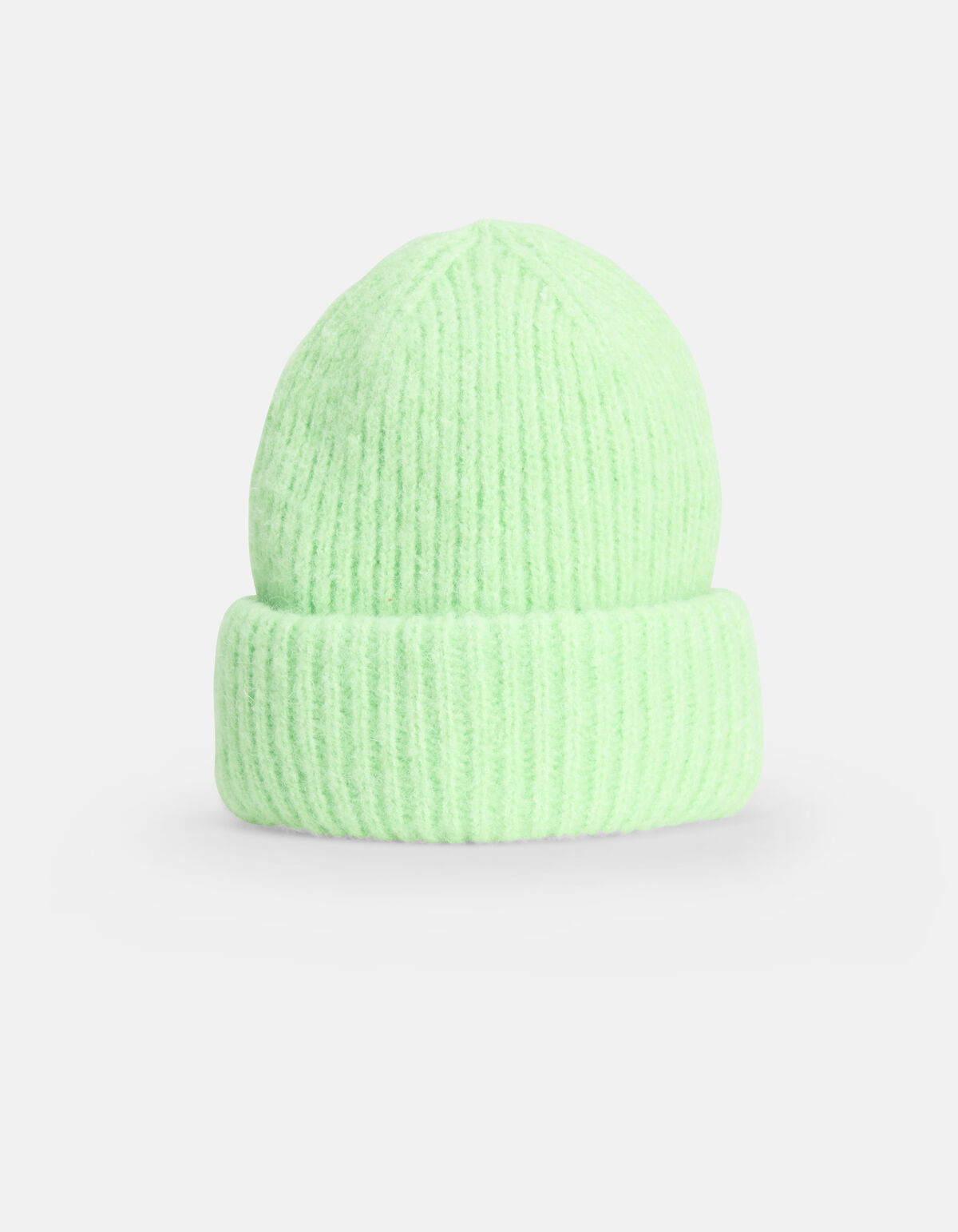 Gebreide Beanie Groen SHOEBY ACCESSOIRES