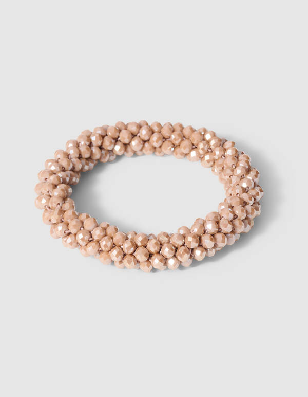 Beaded Haarelastiek Goud SHOEBY ACCESSOIRES