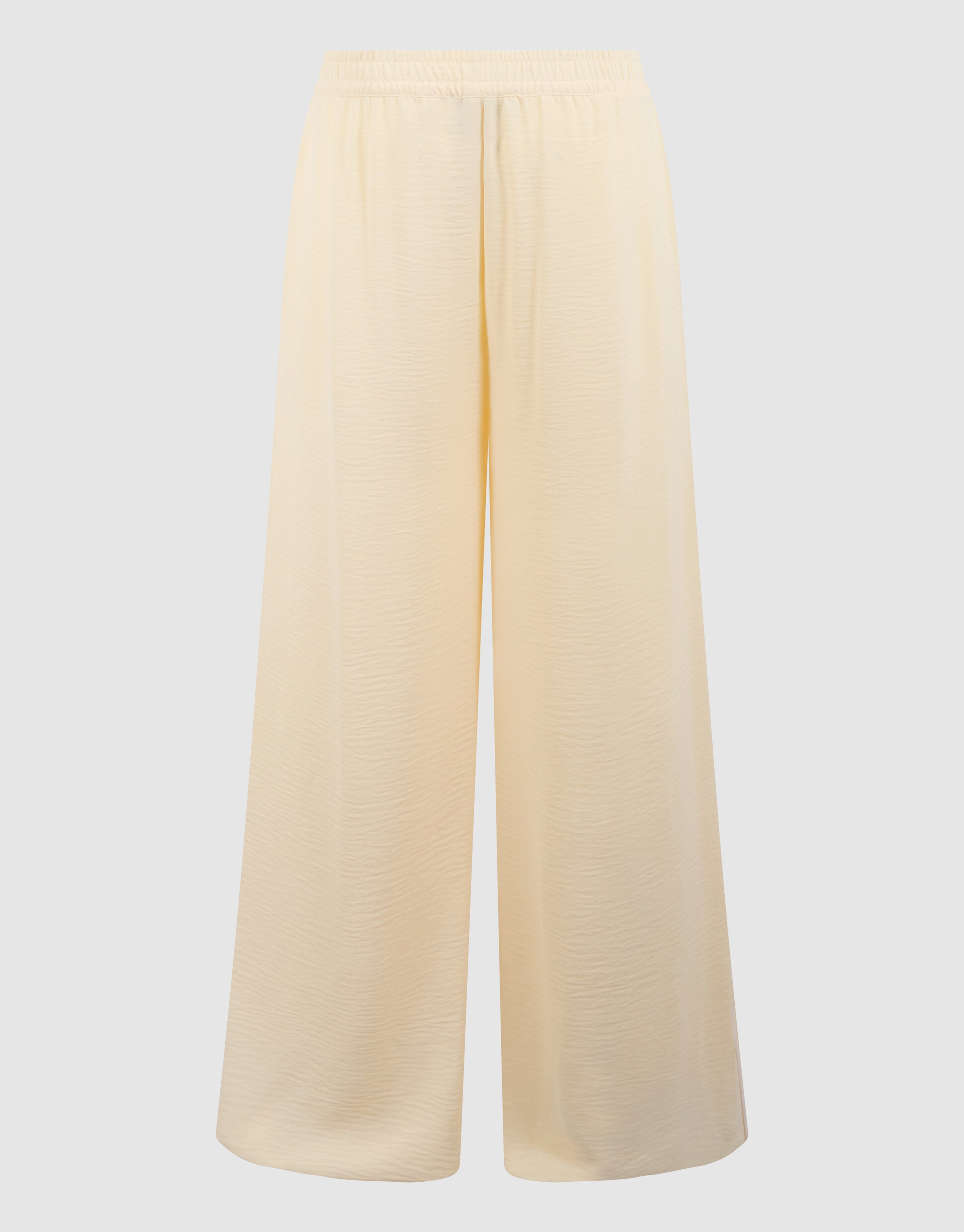Twist Wide Leg Fit Broek Lichtgeel SHOEBY WOMEN