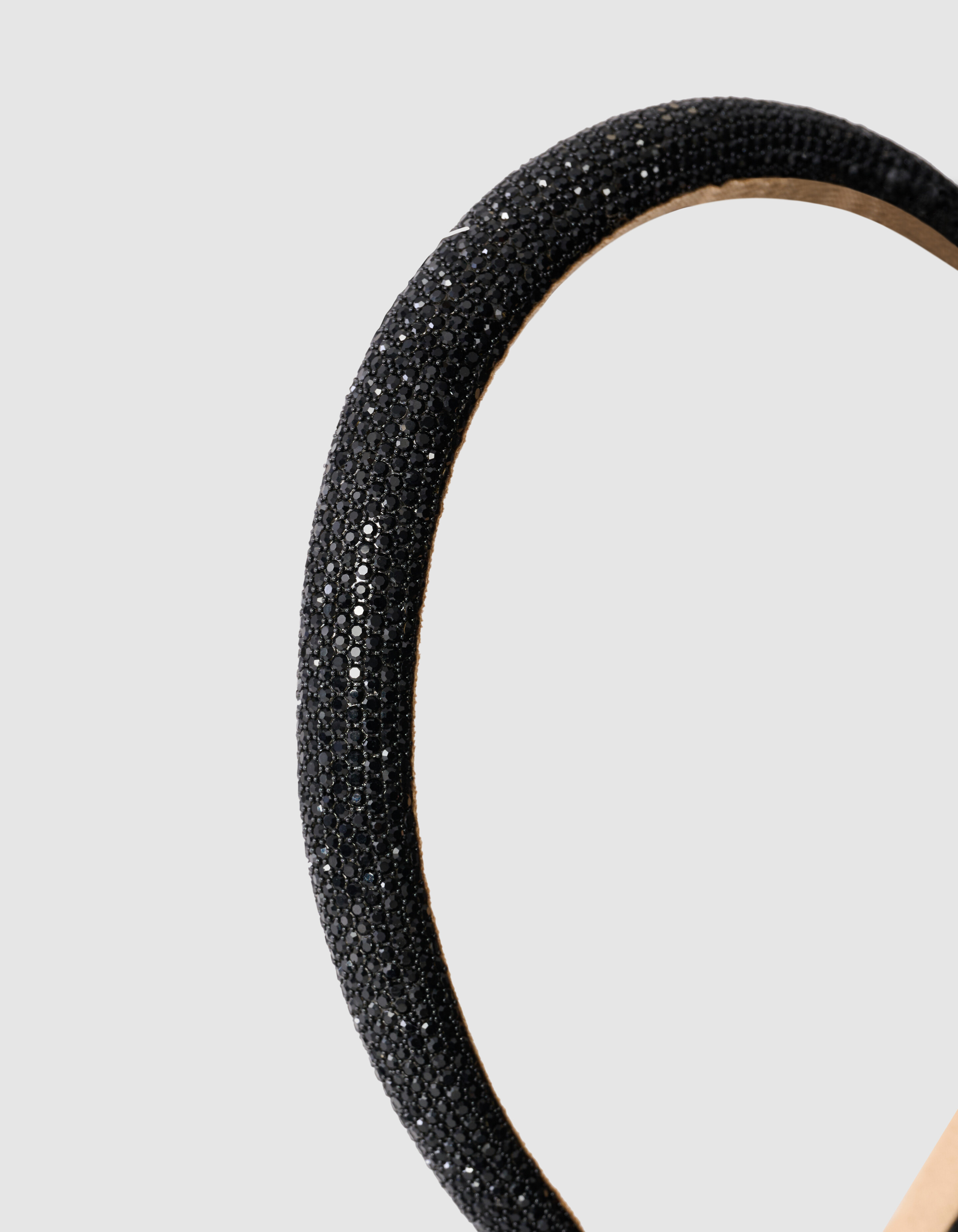 Strass Haarband Zwart SHOEBY ACCESSOIRES