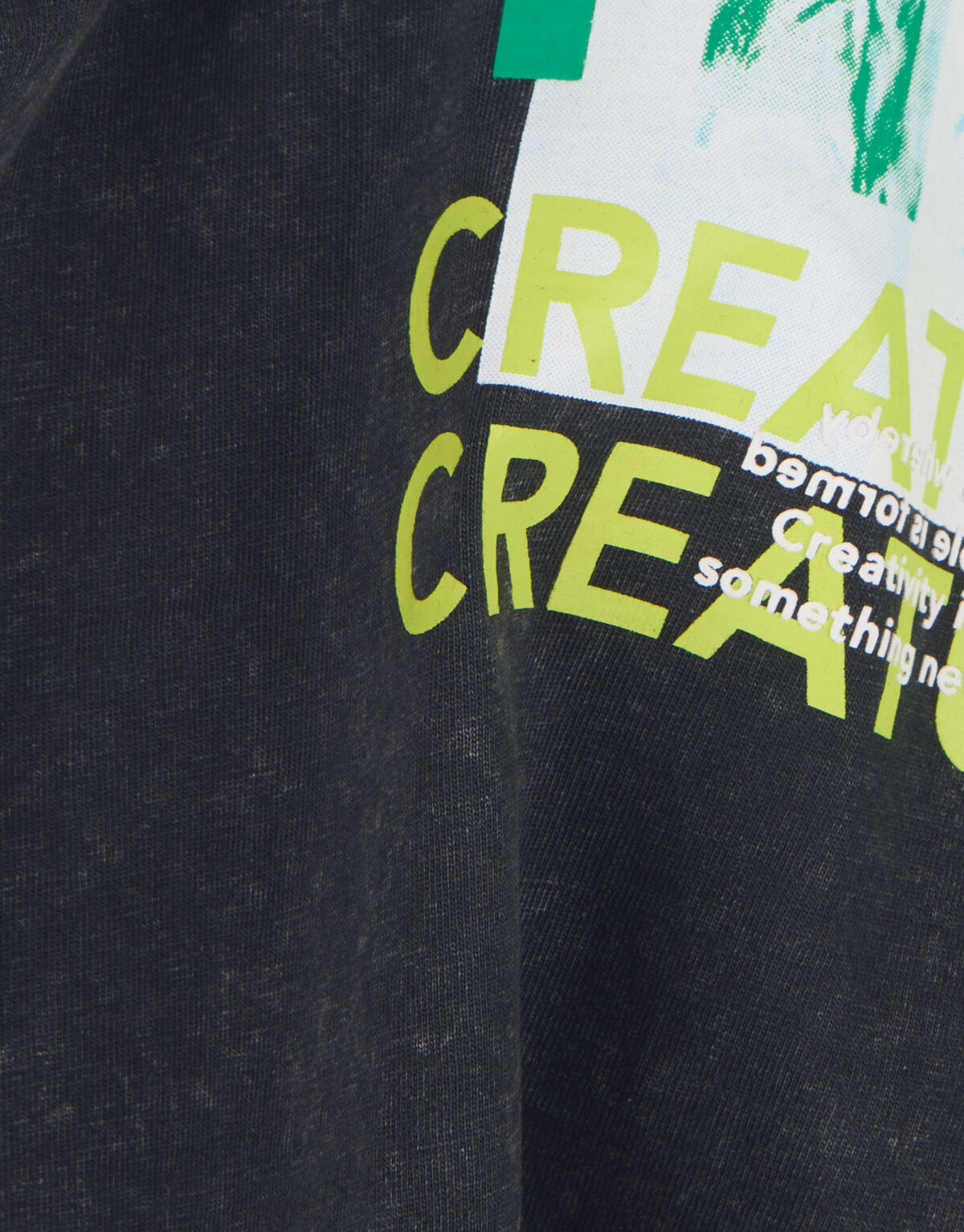 Artwork T-shirt Donkergrijs SHOEBY BOYS