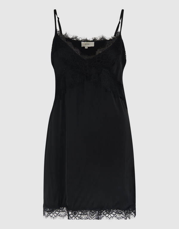 Kanten Mini Jurk Zwart SHOEBY WOMEN