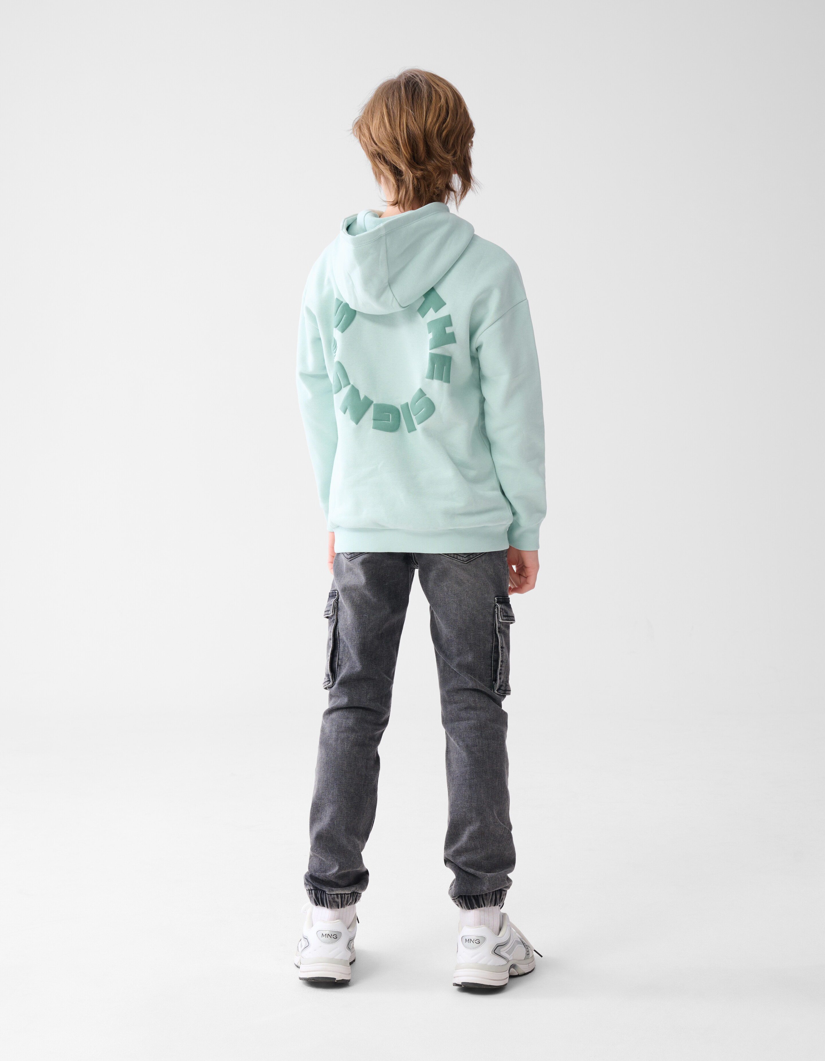 Cargo Jog Broek Donkergrijs SHOEBY BOYS