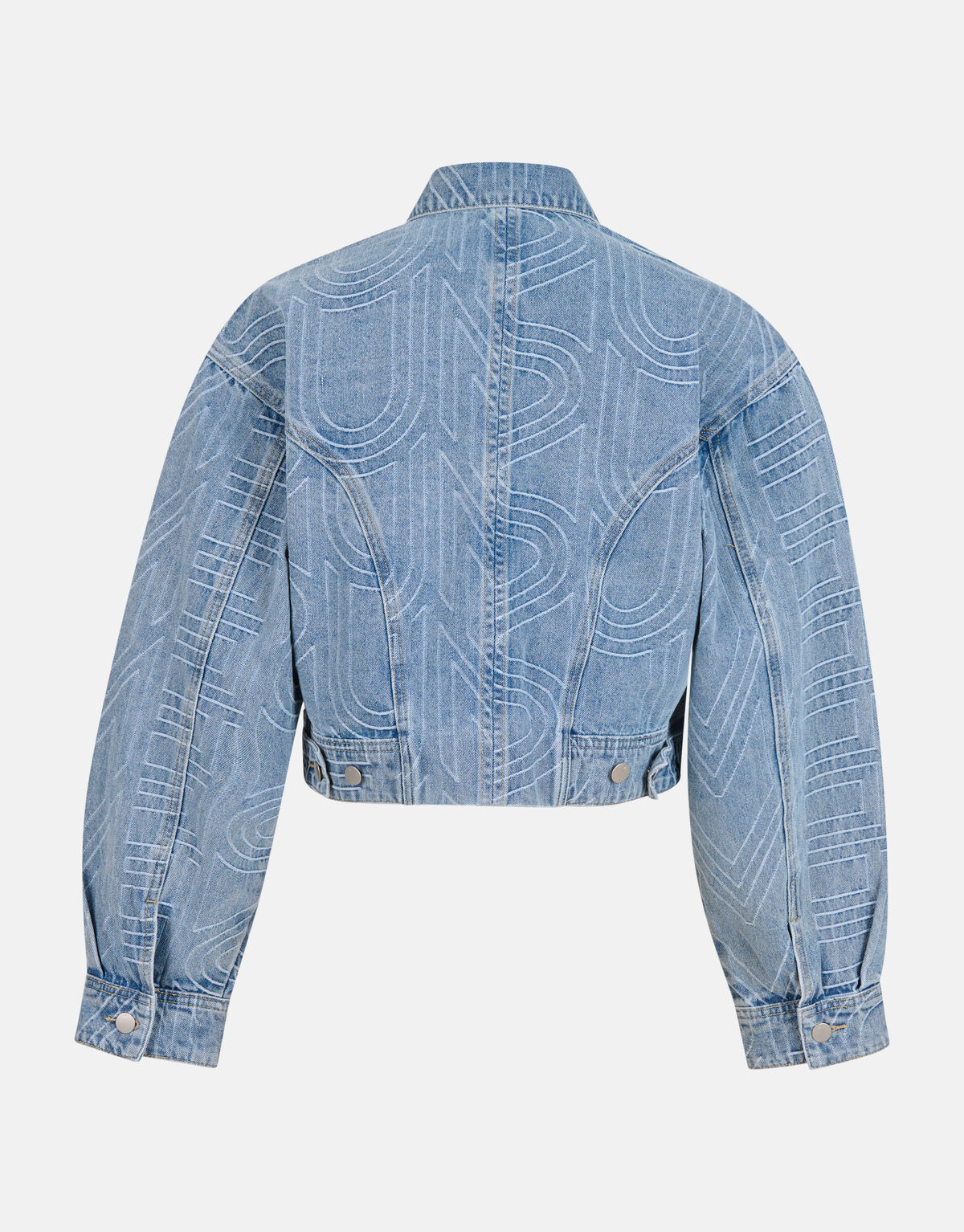 Swirl Print Denim Jack Mediumstone SHOEBY WOMEN