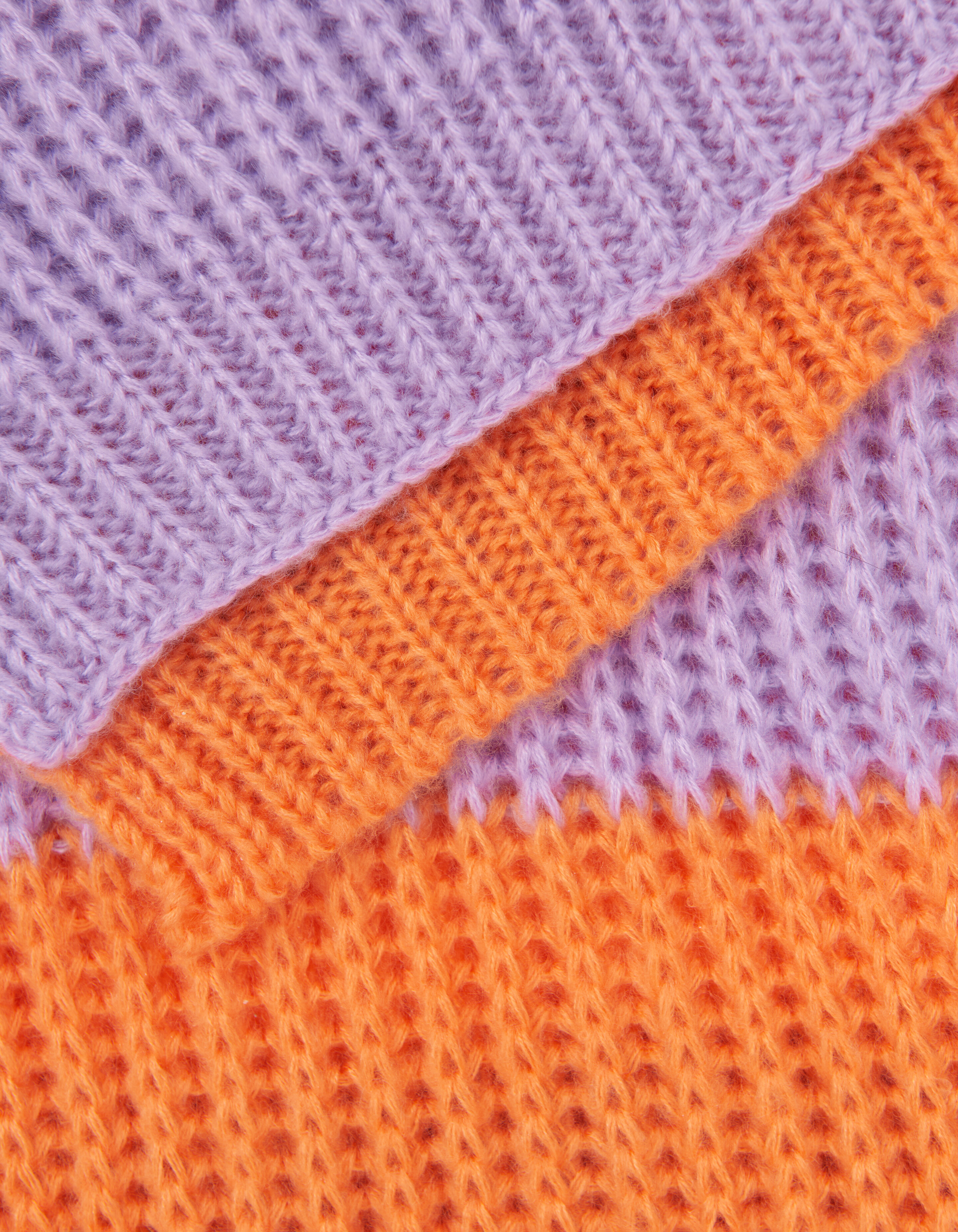 Knitted Two Tone Sjaal ACCESSOIRES SHOEBY