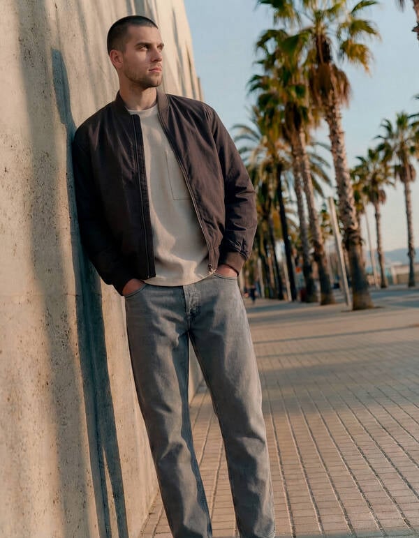 Bomber Jack Donkerbruin SHOEBY MEN