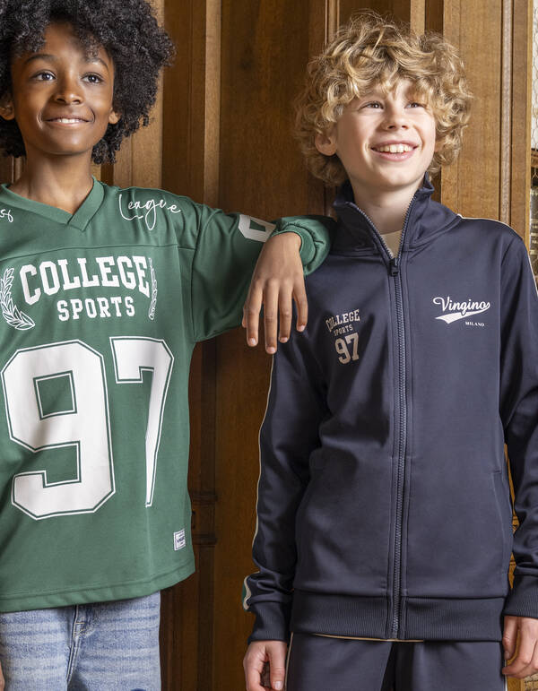 College Vest Donkerblauw Shoeby X Vingino SHOEBY BOYS
