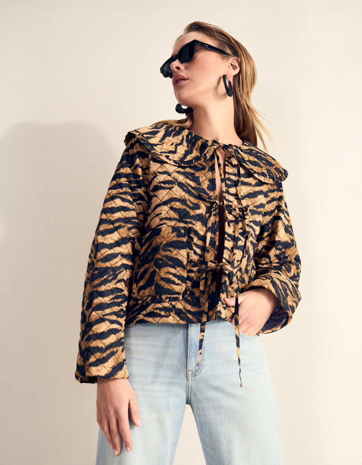 Tiger Collar Jacket Bruin SHOEBY WOMEN
