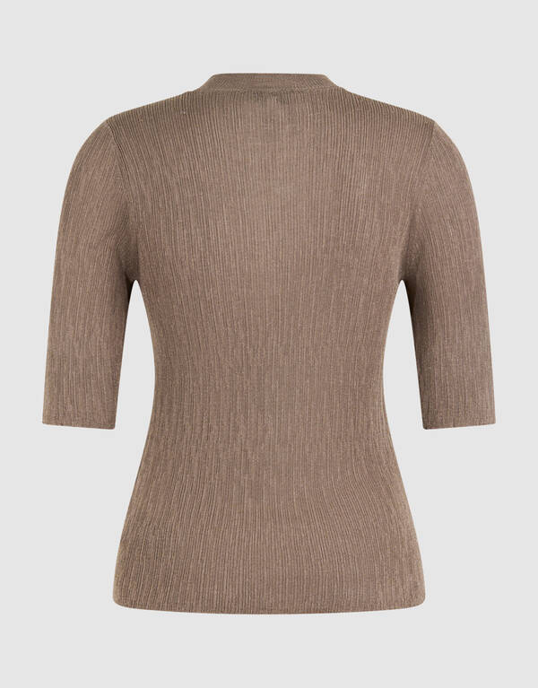 Structuur Top Khaki SHOEBY WOMEN