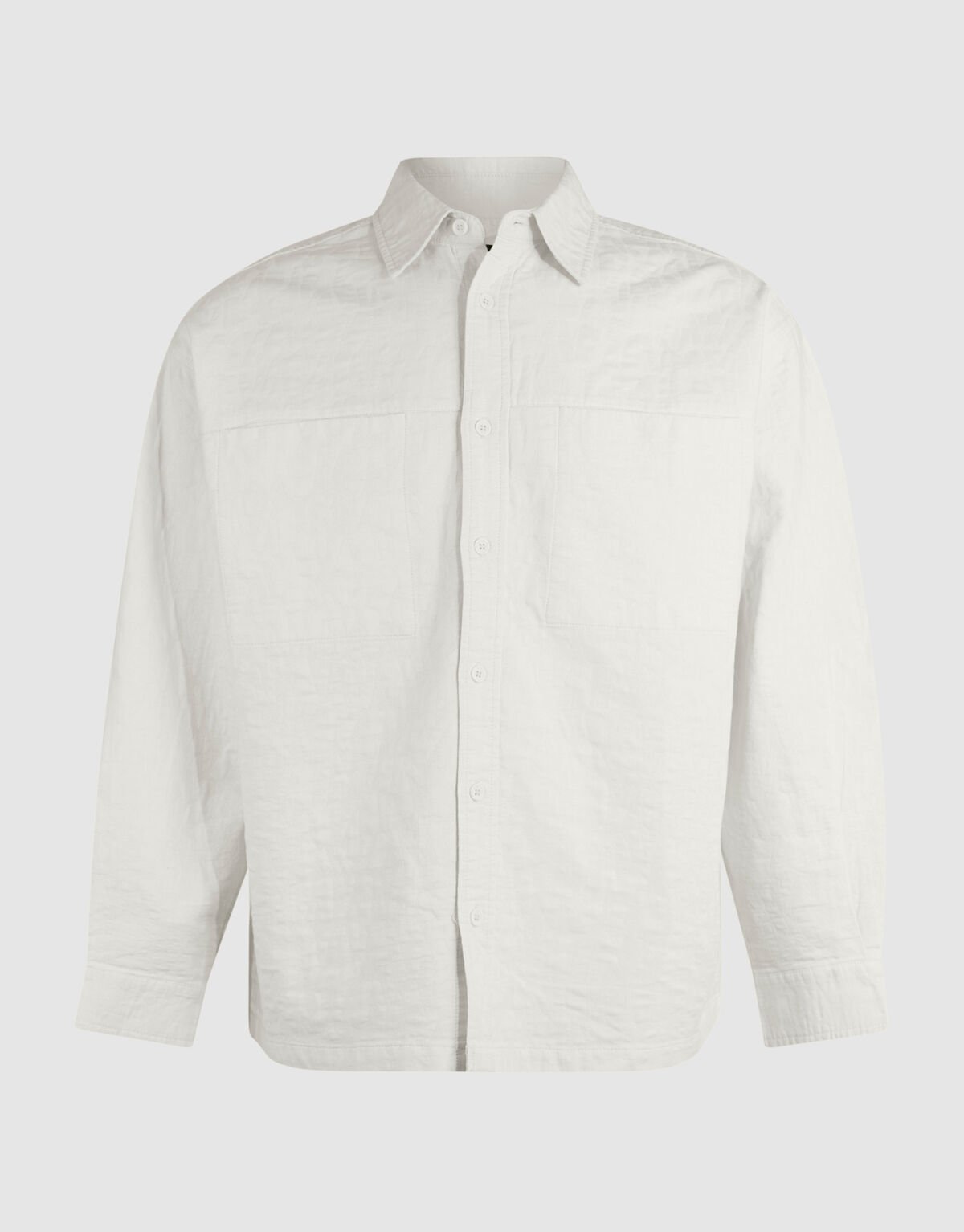 Structuur Overshirt Gebroken Wit SHOEBY MEN