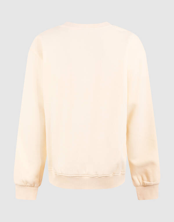 Tijger Artwork Sweater Gebroken Wit SHOEBY GIRLS