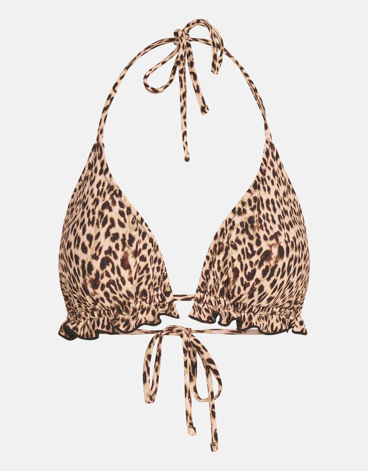 Cheetah Print Bikini Top SHOEBY ACCESSOIRES