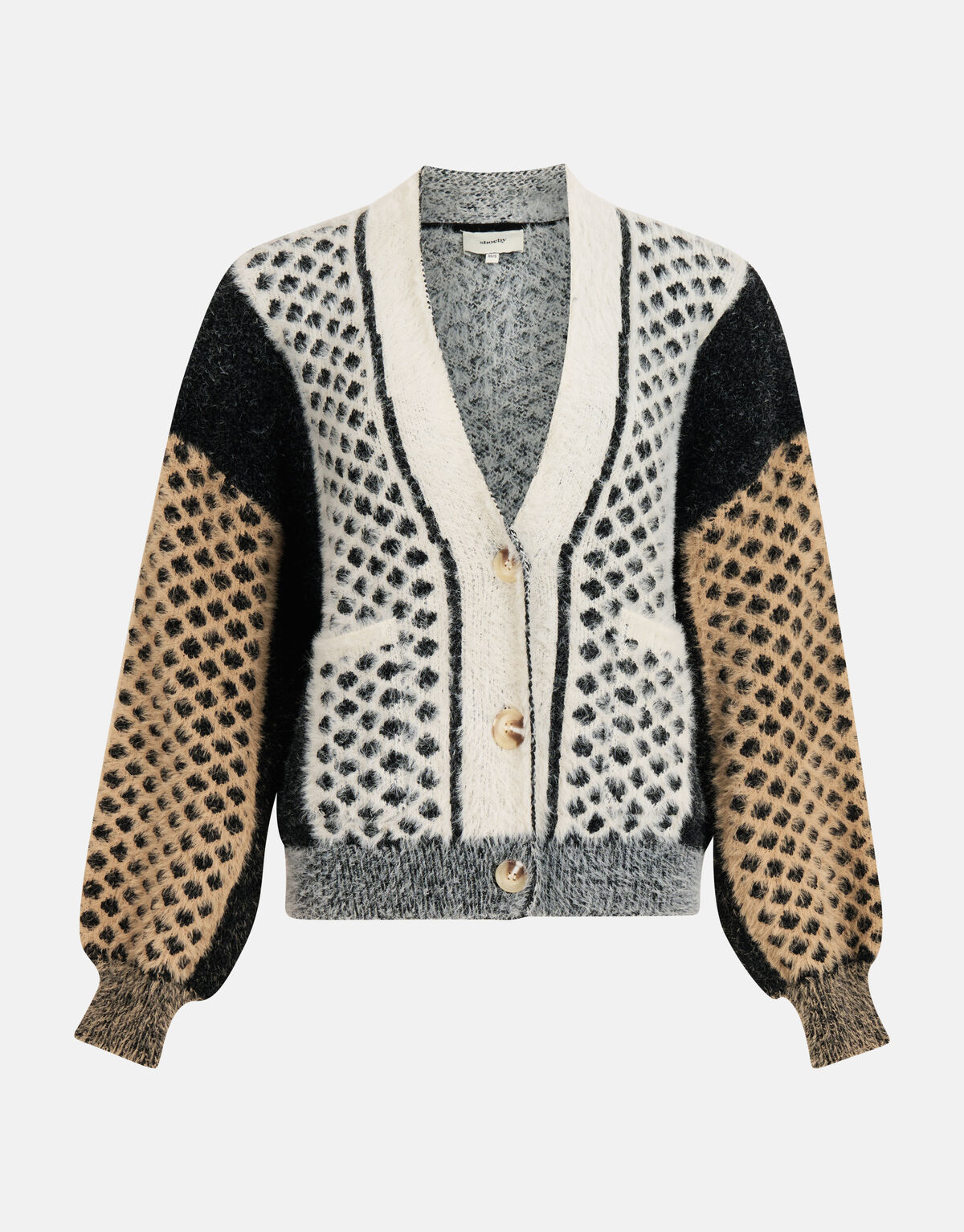 Soft Jacquard Vest Zwart By Mieke SHOEBY WOMEN
